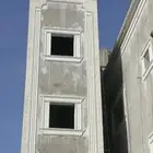 ديكورات خارجيه والياسه ملونه باللااسمنت الابيض وكسر رخام