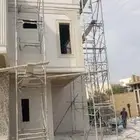 ديكورات خارجيه والياسه ملونه وحجر طبيعي وكسررخام اصباني