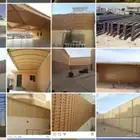مظلات وسواتر وبرجولات وبيوت الشعر الملكي مواقف سيارات فرنسي