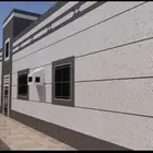 هذ من اشغلنا ديكورات خارجيه والياسه ملونه باللااسمنت الابيض
