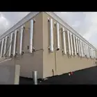 مداخن هواد المطاعم والمطابخ مغاسل ثلاثه احواض استيل