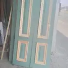 ابواب خشب ام دي اف مقاوم للروضوبه والمياء و كل انوع الحشب