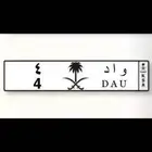 لوحة مميزة رقم فردي