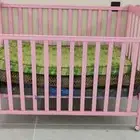 سريرخشب اطفال مع مرتبه ينفتح جهة الام كارسيت هزاز