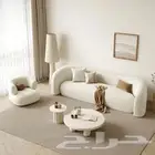 تفصيل كنب وستائر وجلسات ارضيه حسب وتنجيد جميع المديلات