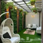 تنسيق_حدائق عشب_صناعي عشب_جداري