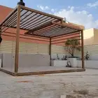 مظلات سواتر قماش برجولات وتنسيق حدايق الدمام الخبر