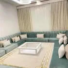 تفصيل كنب وستائر وجلسات ارضيه وتنجيد جميع المديلات