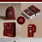 تصميم هويه بصريه (تجاريه) احترافيه للمتاجر