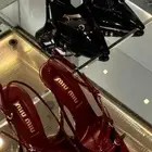 صندل نسائي براند ميو ميو صندل كعب احذيه