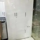 دولاب جديد فخم خشب قوي يتسع جميع الملابس ابيض