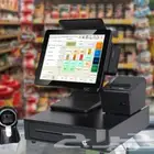 جهاز كاشير لمس متكامل كاشير جديد كاشير مطعم كاشير حلاق