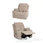 كرسي استرخاء هزاز ودوار فاخر ((جديد))