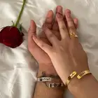 أساور رجالي ونسائي دايزك جديد هدية مميزة بالإسم حسب الطلب