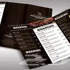 طباعة مطبوعات بروشورات منيو طعام