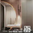 مدخل فاخر وعصري من شمعة الغروب