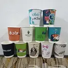 طباعة اكواب ملونة ورقية وبلاستيكية