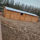 غرف خشب جميع المقاسات ضد المطر وشمس