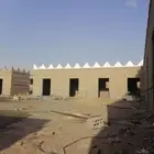 بناء استراحات والبيوت الطينيه