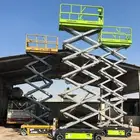 سقالات كهربائية للإيجار اليومي والشهري scissor lift for rent