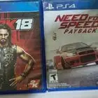 4 العاب بلايستيشن 4 فقط 150 ريال