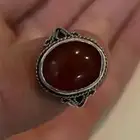 خاتم عقيق يماني فص جميل ومميز قابل لتفاوض للجاد خاص فقط