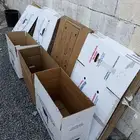 للبيع كراتين بيض نظيفه للنقل العفش وقويه جدا