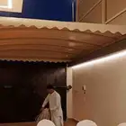 مظلات سواتر برجولات للخيام بيت الشعر خيمه