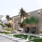 تنسيق حدائق دكورات طبيعيه
