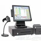 جهاز كاشير متكامل كاشير مغسلة كاشير بوفيه كاشير مطعم وحلاق