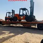 تأجير معدات رافعه شوكيه بوبكات رصاصه كرين سطحه تليسكوبيه