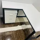 تصنيع مكاتب مودرن ابيض واسود