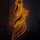 مجسمات العيد المضيئة