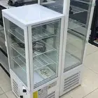 ثلاجات عرض 4 جوانب زجاج فوق الكاونتر