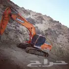 بوكلين للئجار اليومي او بساعه قص الاراضي والهدم وترحيل الدفا