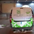 تركيب استيكر استيكر بلاستيك سيارات