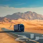 تريله النقل المشوير سطحه جوانب الماني