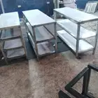 جميع الشغال الاستيل مداخن مواصر دربزين طاولات رفوف كونترات