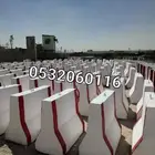 حواجز سوفتي قواعد أعمدة إنارة منتجات اسمنتية حواجز اسمنتية