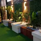 ديكور عشب نجيل ثيل صناعى حدائق ملاعب بديل خشب