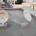 تركيب دشات تركيب شاشات جداريه خبره 15 عام