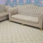 كنب كلاسيكي 7 انفار شبه جديد