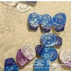 عدسات لاصقه طبيه مقاس ناقص 4 علبه كامله لكن بدون كرتون