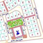 ارض شارعين مساحه 797 بصك الكتروني