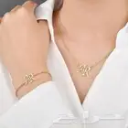 اهدي من تحب  طقم نسائي 2 قطع فخامه. سلسال مع اسواره