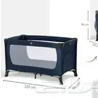 تخفيض سرير سفري بني بكامل ملحقاته