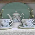 ادوات كاسات وفناجين طقم كامل
