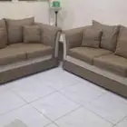 طقم كنب 8 اشخاص وكنبه منفصله شخص