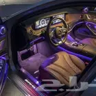 ليد الجوهرة محيطية داخل السيارة متعدد الألوان