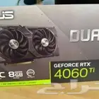كرت شاشه asus rtx 4060 ti dual 8gb oc